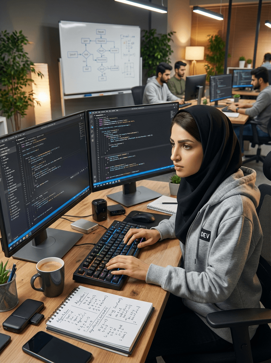Masoumeh Ashrafi, frontend engineer
